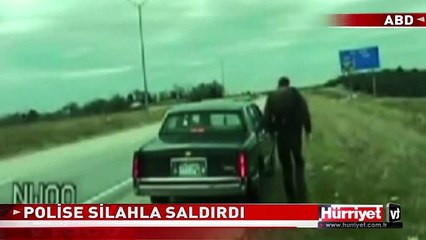 RUTİN KONTROL YAPAN POLİSE ATEŞ ETTİ