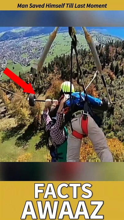 Man saved himself