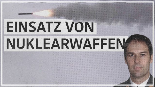 Nuklearwaffen: Gehe davon aus, dass die Hemmschwelle sehr hoch ist