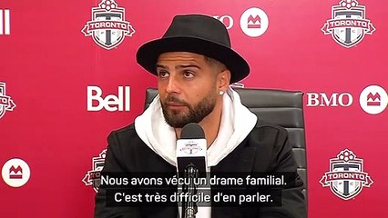 Toronto - Insigne évoque la perte de son enfant pendant la grossesse de sa femme