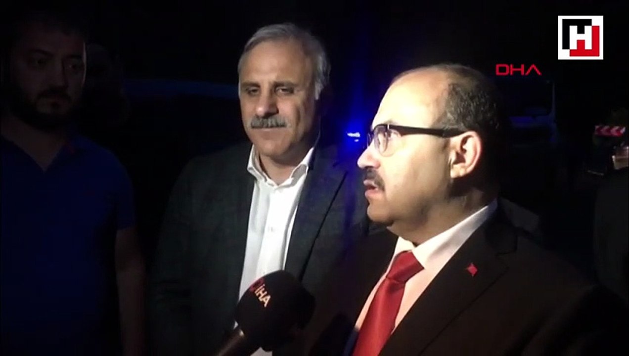 Trabzon Valisi İsmail Ustaoğlu olay yerinde açıklama yaptı