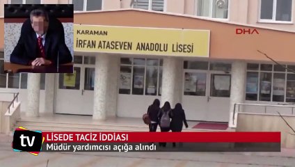 Karaman’da lisede taciz iddiası: Müdür yardımcısı açığa alındı