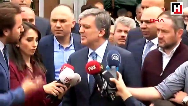 Abdullah Gül'den Org. Akar'ın ziyaretiyle ilgili ilk açıklama