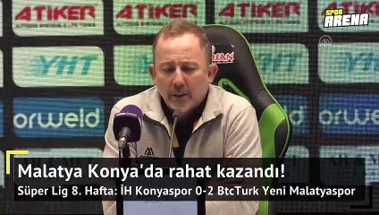 Sergen Yalçın: Bizi de oyuncuları da şoke etti