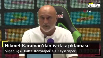 Hikmet Karaman istifa sorusunu yanıtladı