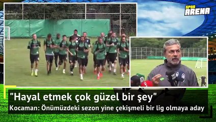 Kocaman'dan şampiyonluk açıklaması