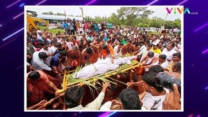 Kematian Buaya Jelmaan Dewa, Ratusan Orang Iringi Pemakaman