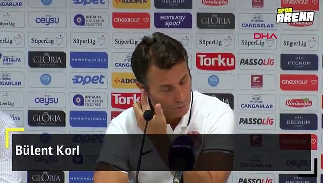 Oyuncularımı tebrik ediyorum