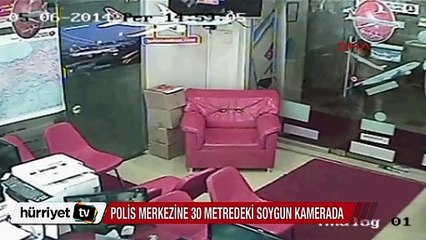 Aksaray'da polis merkezinin 30 metre yakınında silahlı soygun