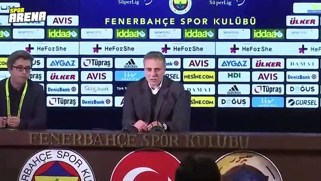Ersun Yanal, Fenerbahçe - Trabzonspor maçının ardından konuştu