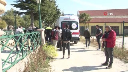 Eskişehir haber | Porsuk Çayı'nda boğulma tehlikesi geçiren şahıs, kalp masajıyla kurtarıldı