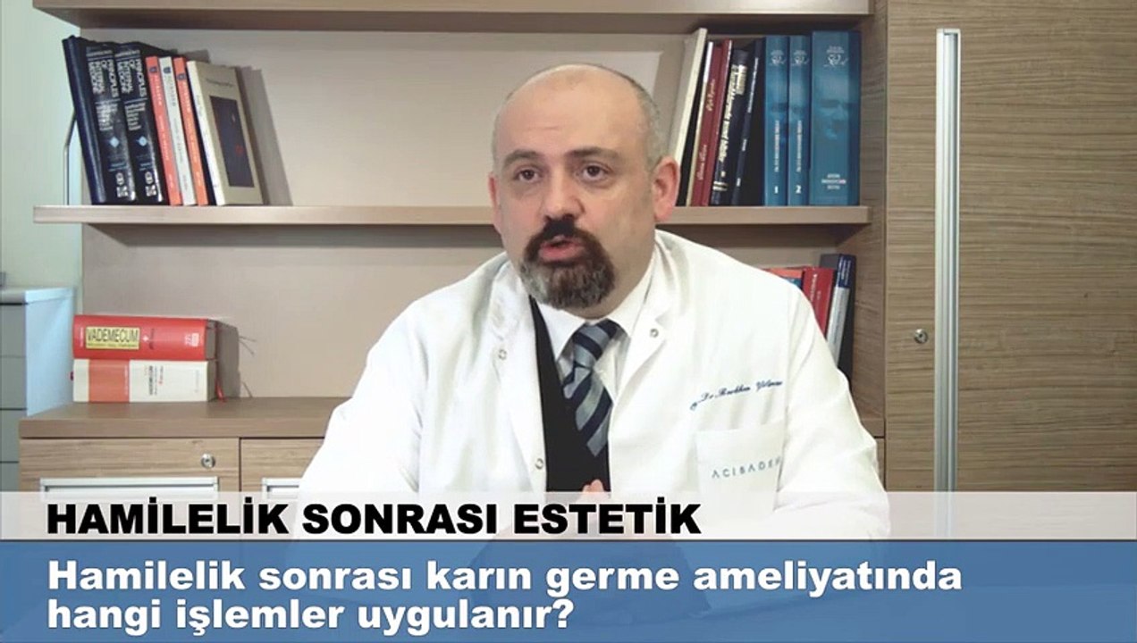 Hamilelik sonrası karın germe ameliyatında hangi işlemler uygulanır?