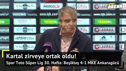 Beşiktaş Ankaragücü'nü farklı geçti!