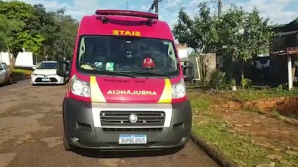 Homem fica ferido ao cair de telhado no Bairro Universitário