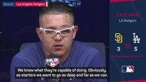 LA Dodgers 'have all the confidence in the world in the bullpen' - Urias