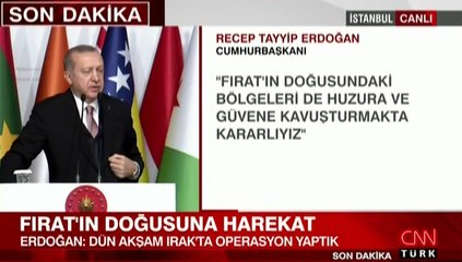 Cumhurbaşkanı Erdoğan'dan flaş Münbiç açıklaması
