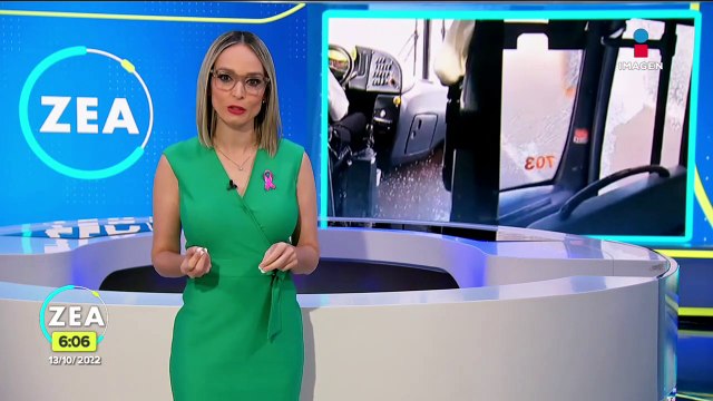 Normalistas apedrean autobuses en la carretera Morelia-Pátzcuaro