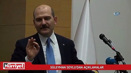 Süleyman Soylu'dan önemli açıklamalar