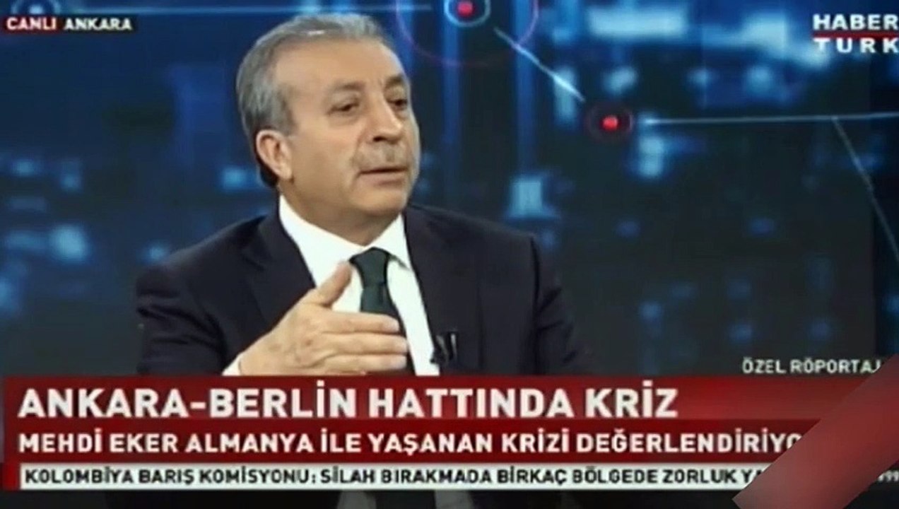 Mehdi Eker canlı yayında duyurdu, Dışişleri'nde...