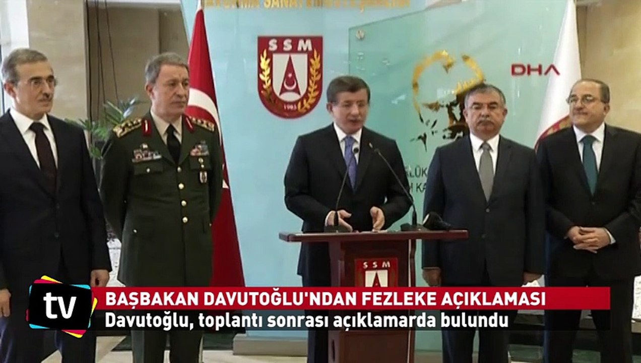 Başbakan Davutoğlu'ndan fezleke açıklaması