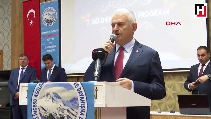Binali Yıldırım Esenler'de iftar davetinde konuştu