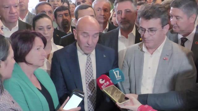 Meclis Üyeleri ve İlçe Belediye Başkanlarından Tunç Soyer'e Destek Ziyareti.