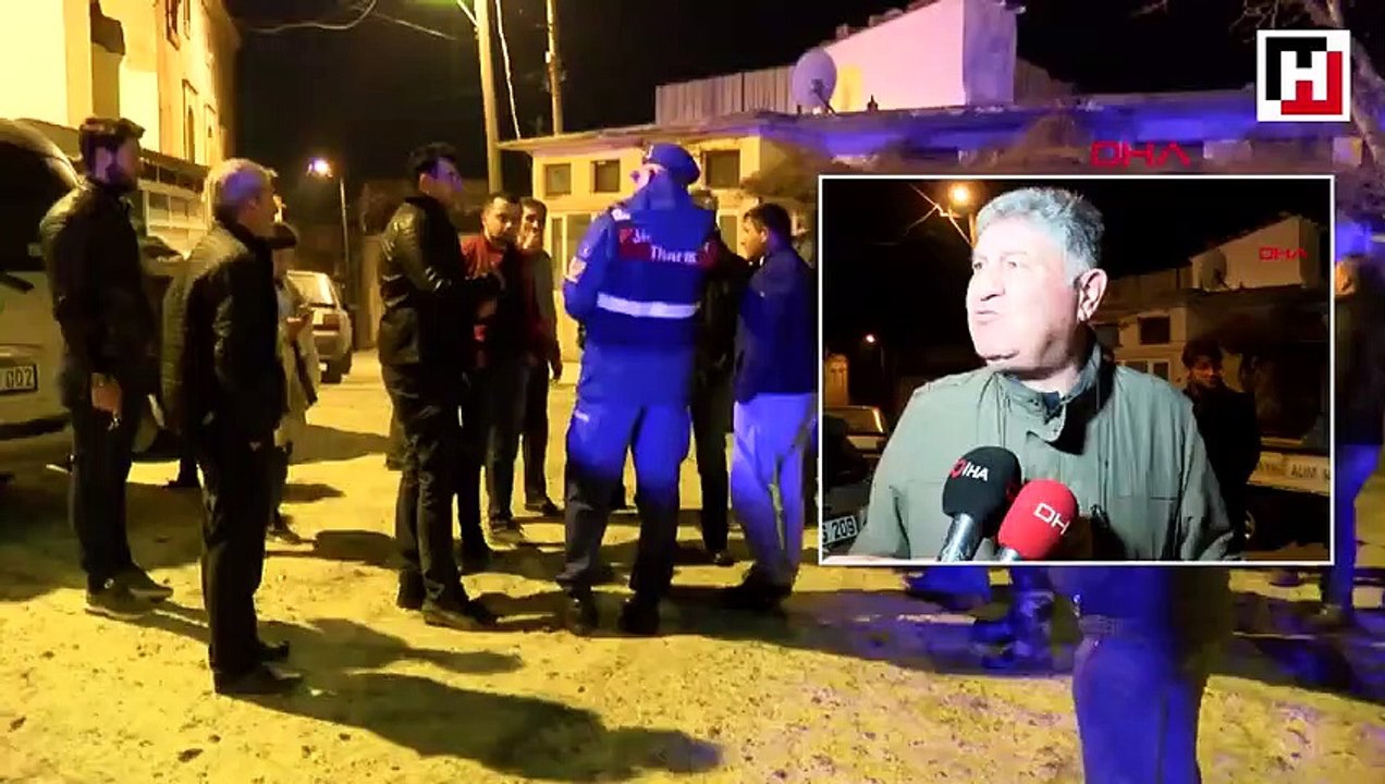 Ayvacıklılar deprem sonrası geceyi dışarıda geçirdi