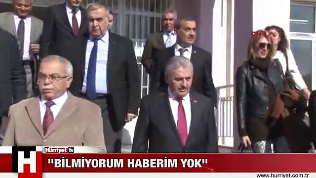 BİNALİ YILDIRIM TESLİM OLAN BACANAĞI İLE İLGİLİ KONUŞTU