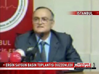 ERGİN SAYGUN BASIN TOPLANTISI DÜZENLEDİ