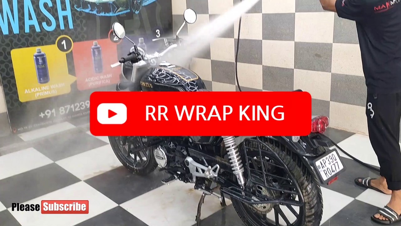 Honda Highness CB 350 Full Body Ppf Installation | PPF PROTECTION | RR WRAP KING