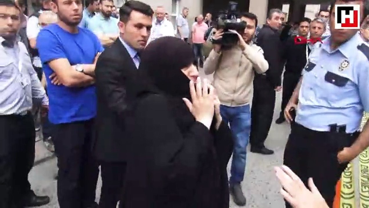 Ümraniye Devlet Hastanesi önünde dehşet anları