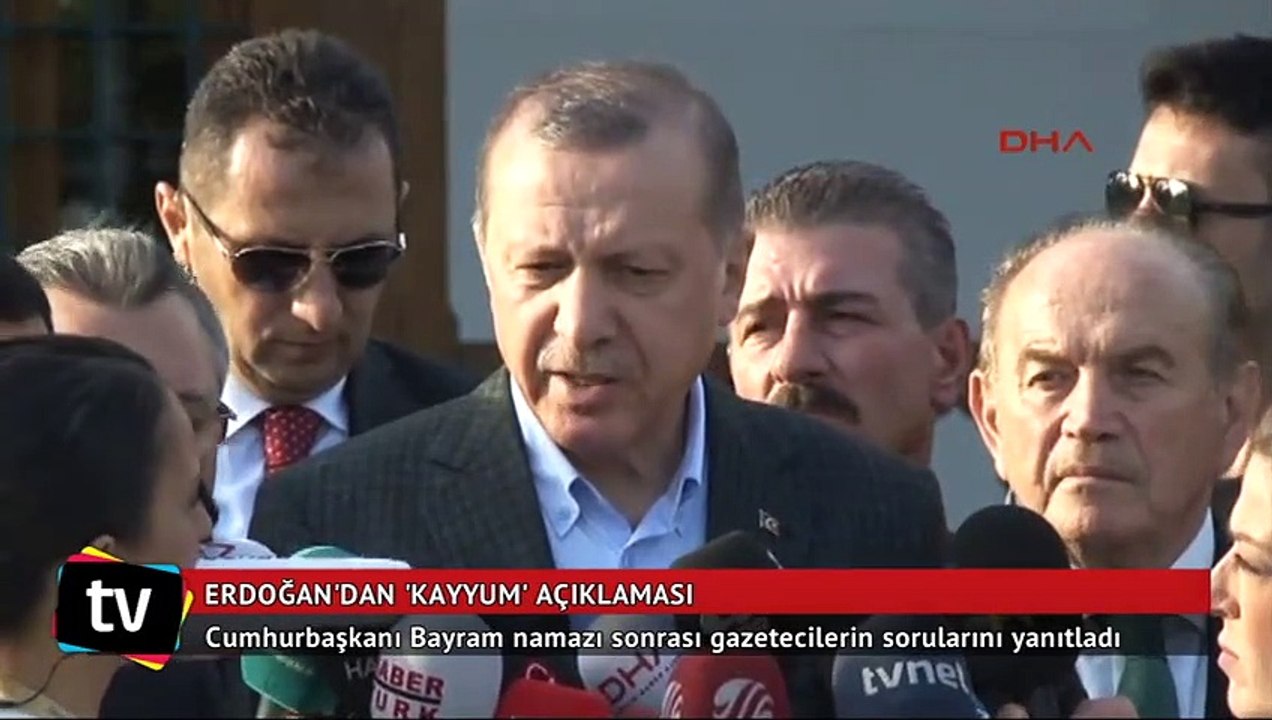 Erdoğan'dan 'Kayyum' açıklaması