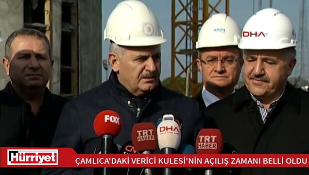 Başbakan, Çamlıca TV Kulesi açılış tarihini açıkladı