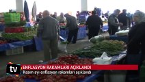 Enflasyon rakamları açıklandı