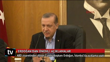 Cumhurbaşkanı Erdoğan'dan önemli açıklamalar