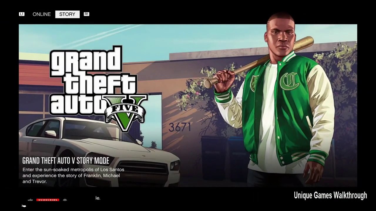 GTA 5 PS5 Part 1 - Gameplay Walkthrough - FULL GAME 4K 60FPS RAY TRACING - Unique Games Walkthrough