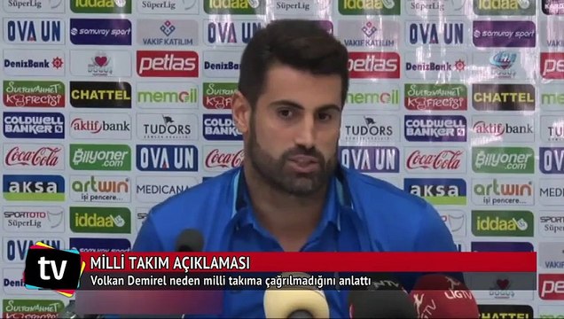 Volkan Demirel'den Milli Takım açıklaması