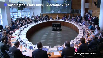 Face au G7 et au FMI, Zelensky demande une aide financière accrue