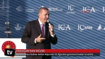 Erdoğan'dan üçüncü köprü müjdesi
