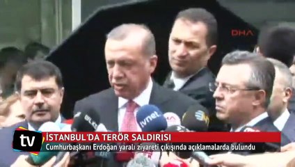 Cumhurbaşkanı Erdoğan'dan Vezneciler saldırısı sonrası ilk açıklama