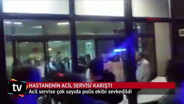 Bağcılar Eğitim ve Araştırma Hastanesi'nin Acil Servis'i karıştı