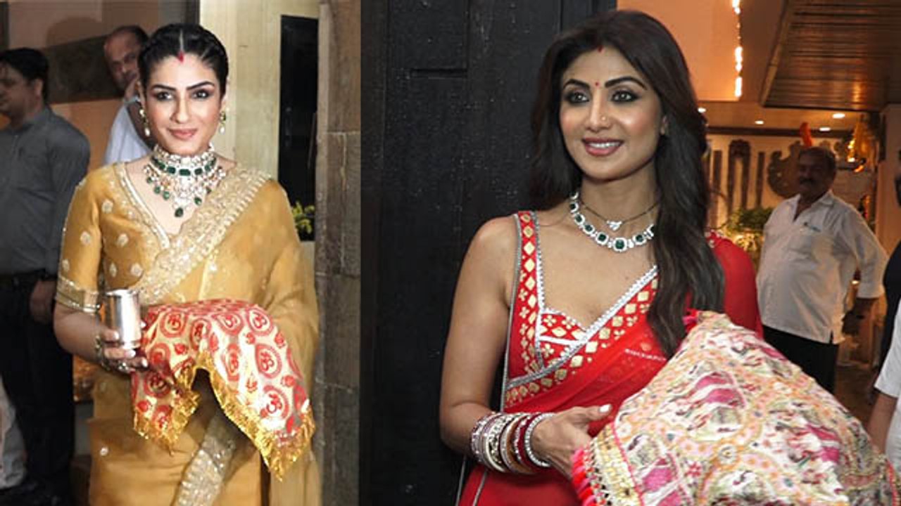 Anil Kapoor House में Bollywood Celebs Karwa Chauth Celebration Watch Video । Boldsky *Celebration