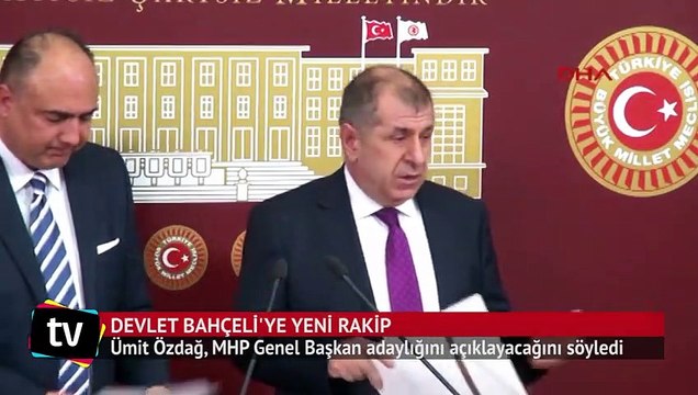 Ümit Özdağ, MHP Genel Başkanlığı'na aday olacak