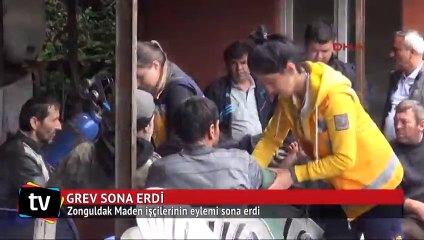 Zonguldak’ta maden işçilerinin eylemi 11. günde sona erdi