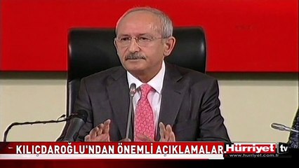 KILIÇDAROĞLU'NDAN ÖNEMLİ AÇIKLAMALAR