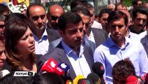 HDP Eş Genel Başkanı Demirtaş açıklama yaptı