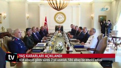 YAŞ kararları açıklandı