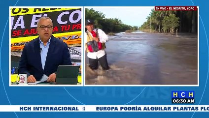 ¡Inundados permanecen diversos sectores en El Negrito, Yoro!