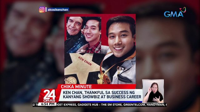 Ken Chan, thankful sa success ng kanyang showbiz at business career | 24 Oras