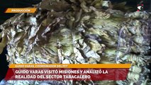 Guido Varas visitó Misiones y analizó la realidad del sector tabacalero